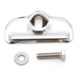 Rugged Ridge 76-86 Jeep CJ Stainless Steel Battery Tray Clamp thumbnail 3