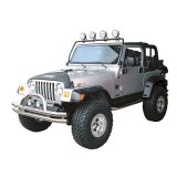 Rugged Ridge 97-06 Jeep Wrangler TJ Black Full Frame Light Bar thumbnail 3