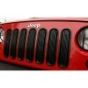 Rugged Ridge Billet Grille Insert Black 07-18 Jeep Wrangler JK thumbnail 3