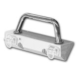 Rugged Ridge Stainless Overrider Hoop XHD Modular Front Bumper 07-18 Jeep Wrangler JK 2dr thumbnail 4