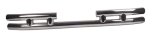 Rugged Ridge 3-In Dbl Tube Rear Bumper SS 87-06 Jeep Wrangler thumbnail 2