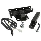 Rugged Ridge Hitch Kit with Ball 2 inch 07-18 Jeep Wrangler JK thumbnail 2
