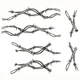 Rugged Ridge Side Decals Pair Barbed Wire 07-18 Jeep Wrangler thumbnail 6