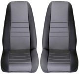 Rugged Ridge Neoprene Front Seat Covers 97-02 Jeep Wrangler TJ thumbnail 2
