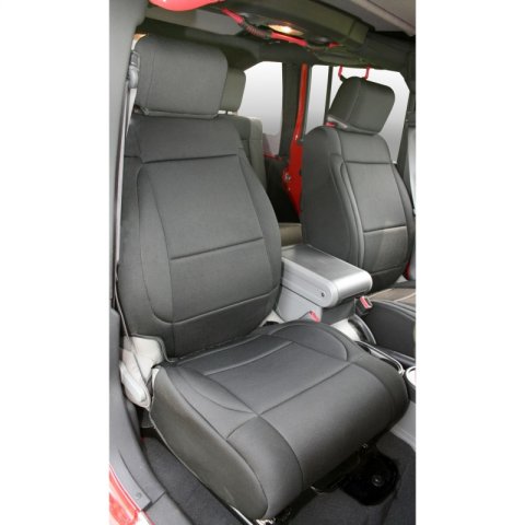 Rugged Ridge Neoprene Front Seat Covers 07-10 Jeep Wrangler JK thumbnail 2