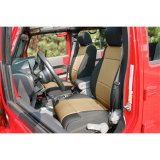 Rugged Ridge Neoprene Front Seat Covers 11-18 Jeep Wrangler JK thumbnail 1