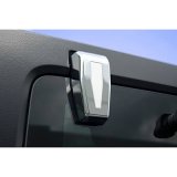 Rugged Ridge Liftgate Hinge Covers Chrome 07-18 Jeep Wrangler thumbnail 1