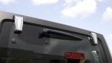 Rugged Ridge Liftgate Hinge Covers Chrome 07-18 Jeep Wrangler thumbnail 5