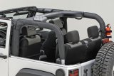 Rugged Ridge Roll Bar Cover Black Vinyl 07-18 Jeep Wrangler JK thumbnail 1