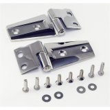Rugged Ridge 07-18 Jeep Wrangler JK Stainless Hood Hinge Kit thumbnail 2