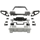Rugged Ridge Venator Front Bumper W/Overrider & Winch Tray JL thumbnail 1