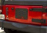Rugged Ridge Tire Carrier Delete Plate 07-18 Jeep Wrangler JK thumbnail 2
