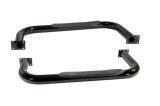 Rugged Ridge 3-In Round Side Steps Black 87-95 Jeep Wrangler thumbnail 2