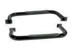 Rugged Ridge 3-In Round Side Steps Black 87-95 Jeep Wrangler thumbnail 3