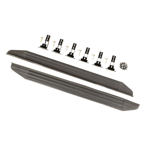 Rugged Ridge Running Board Black 11-18 Jeep Grand Cherokee WK thumbnail 2
