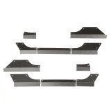 Rugged Ridge Steel Body Armor Cladding 07-18 Jeep Wrangler JK thumbnail 1