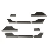 Rugged Ridge Steel Body Armor Cladding 07-18 Jeep Wrangler JK thumbnail 2