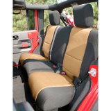 Rugged Ridge Neoprene Rear Seat Cover 07-18 Jeep Wrangler JKU thumbnail 1