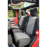 Rugged Ridge Neoprene Rear Seat Cover 07-18 Jeep Wrangler JKU thumbnail 1