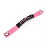 Rugged Ridge A-Pillar Grab Handle Pink 07-18 Jeep Wrangler JK thumbnail 3
