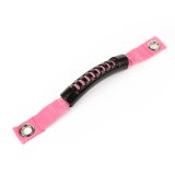 Rugged Ridge A-Pillar Grab Handle Pink 07-18 Jeep Wrangler JK thumbnail 4