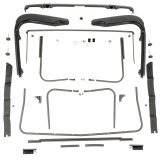 Rugged Ridge 97-06 Jeep Wrangler TJ Factory Soft Top Hardware thumbnail 1