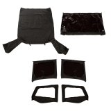 Rugged Ridge Montana Top Black Diamond W/SkinsTinted 88-95 YJ thumbnail 1