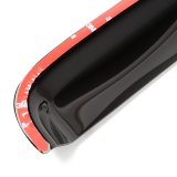 Rugged Ridge Front Window Visors Black 99-07 GM Pickup & SUV thumbnail 2