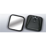 Rugged Ridge 55-86 Jeep CJ Black CJ-Style Convex Mirror Head thumbnail 4
