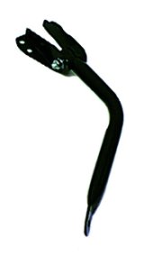 Rugged Ridge 55-86 Jeep CJ Black Right Mirror Arm & Bracket thumbnail 3
