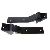 Rugged Ridge 87-95 Jeep Wrangler YJ Black Tailgate Hinge Set thumbnail 1