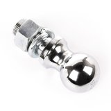 Rugged Ridge 1-7/8in Trailer Hitch Ball 1in Dia Shank Chrome thumbnail 2