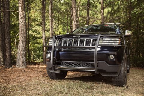Rugged Ridge Grille Guard Black 11-18 Jeep Grand Cherokee WK thumbnail 6
