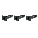 Rugged Ridge Half Door Insert Set Black 87-06 Jeep Wrangler thumbnail 1