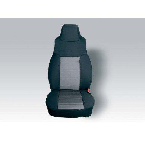 Rugged Ridge Fabric Front Seat Covers 03-06 Jeep Wrangler TJ thumbnail 1