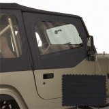 Rugged Ridge Door Skins Black Diamond 88-95 Jeep Wrangler YJ thumbnail 1