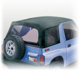 Rugged Ridge S-Top Black Denim Clear Windows 88-94 Sidekicks thumbnail 1