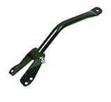 Rugged Ridge 55-86 Jeep CJ Black Left Mirror Arm & Bracket thumbnail 3