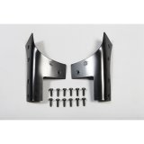 Rugged Ridge 07-18 Jeep Wrangler JK Black Windshield Hinges thumbnail 1