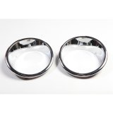 Rugged Ridge Headlight Bezels Chrome 07-18 Jeep Wrangler JK thumbnail 2