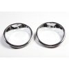 Rugged Ridge Headlight Bezels Chrome 07-18 Jeep Wrangler JK thumbnail 3
