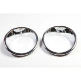 Rugged Ridge Headlight Bezels Chrome 07-18 Jeep Wrangler JK thumbnail 4