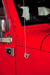Rugged Ridge Antenna Base Cover Chrome 07-18 Jeep Wrangler thumbnail 4