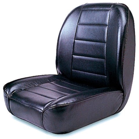 Rugged Ridge Low-Back Front Seat Non-Recline Black 55-86 CJ thumbnail 1