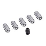 Rugged Ridge Wheel Lock Nut Set 5 Nuts w/Key Chrome M14-1.5 thumbnail 1