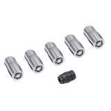 Rugged Ridge Wheel Lock Nut Set 5 Nuts w/Key Chrome M14-1.5 thumbnail 3