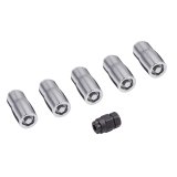 Rugged Ridge Wheel Lock Nut Set 5 Nuts w/Key Chrome M14-1.5 thumbnail 4