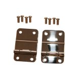 Rugged Ridge 76-86 Jeep CJ Stainless Steel Tailgate Hinges thumbnail 1