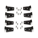 Rugged Ridge 07-18 Jeep Wrangler JK 4-Door Door Hinge Kit thumbnail 1