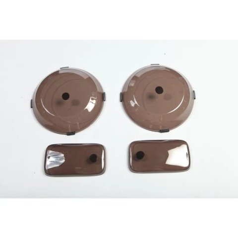 Rugged Ridge Headlight&Turn Signal Cover Set Smoke 97-06TJ thumbnail 3